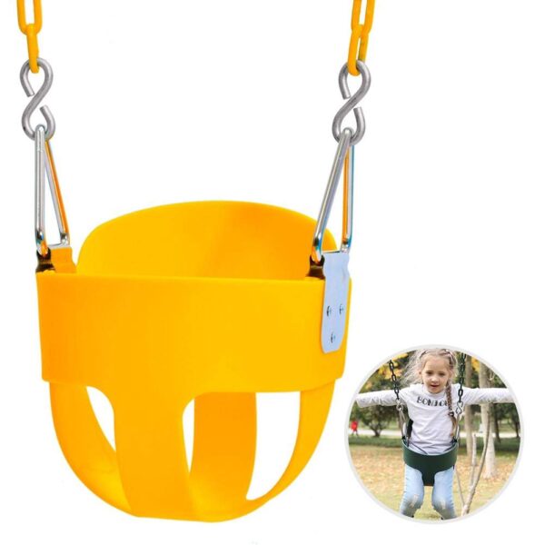 Baby Swing Seat Baby Toddler For Kids Activities Yellow