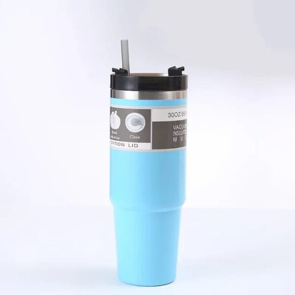 Stainless steel 30 oz  water cup (Blue)