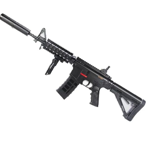 M4A1Electric Reapting Water Toy Guns Rifle Gun Weapon Toy Adult Outdoors Shooting Game Realistic Gun (Black) - Image 6